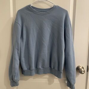 Abercrombie and Fitch Blue Crewneck Sweatshirt